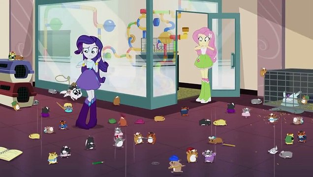 MLP: Equestria Girls Rainbow Rocks | Cortos Animados [3º Corto] Caos Roedor (Español Latin