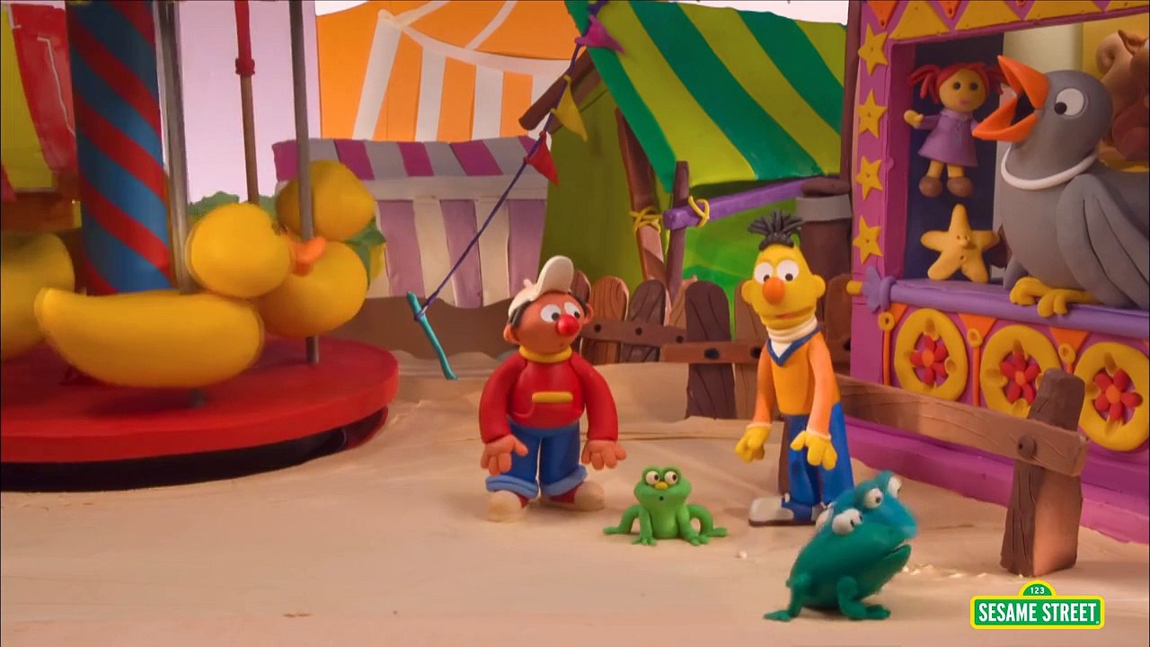 Sesame Street: Bert and Ernie Find An Amazing Frog (Bert and Ernie\'s Great Adventures)