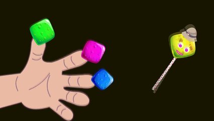 Diamond Candy Daddy Finger Song - Lollipops Finger Family Nursery Rhyme