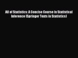 [PDF Download] All of Statistics: A Concise Course in Statistical Inference (Springer Texts