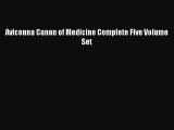 [PDF Download] Avicenna Canon of Medicine Complete Five Volume Set [Read] Full Ebook