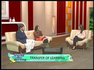 WTM Transfer of Learning 19-01-2016