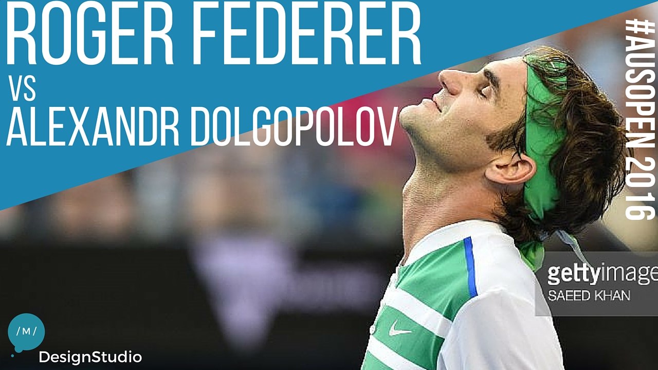 Roger Federer vs Alexandr Dolgopolov | Australi...