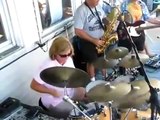 Mom is a Damn Maniac on the Drums