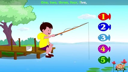 One, Two, Three, Four, Five - Nursery Rhyme with Karaoke