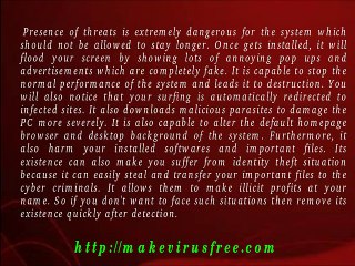 Delete Harmful Threats Quickly From Infected PC