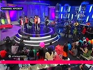 Boyband S4 Dihipnotis jadi Boyband Dangdut @Campur Campur 26 02 2014