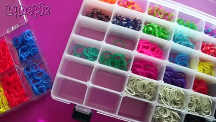Loom #1 Bracelet 3 rangs (en français)(Rainbow CraZ Loom)