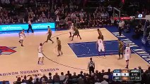 Rudy Gobert Blocks Carmelo Anthony's Dunk - Jazz vs Knicks - January 20, 2016 - NBA 2015-16 Season