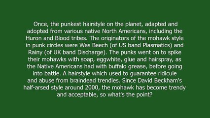 mohawk meaning and pronunciation