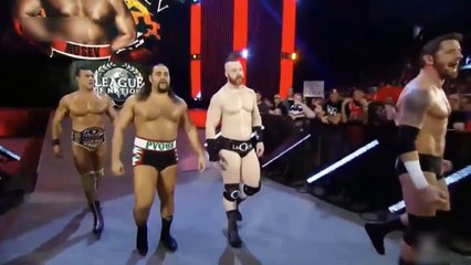 Roman Reigns vs League of Nations - WWE Smackdown - 20/1/2016