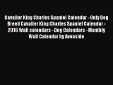 [PDF Download] Cavalier King Charles Spaniel Calendar - Only Dog Breed Cavalier King Charles