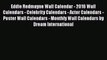 [PDF Download] Eddie Redmayne Wall Calendar - 2016 Wall Calendars - Celebrity Calendars - Actor