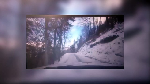 DICI TV - Un camping car se renverse pendant le Rally Monte carlo