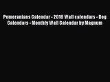 [PDF Download] Pomeranians Calendar - 2016 Wall calendars - Dog Calendars - Monthly Wall Calendar
