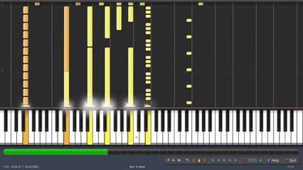 GTA Vice City - Main Title Theme [Piano Tutorial] (♫)