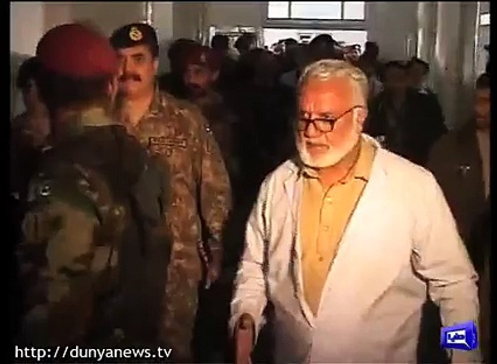 army chief in charsadda Hospital