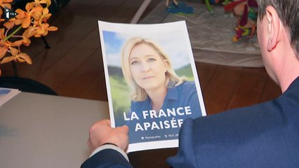 "La France apaisée" : nouvelle affiche et nouveau slogan pour le FN