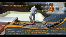 TEMEL PERDE DUVAR POLİÜRETAN SPREY UYGULAMASI  ALİM İZOLASYON 0532 293 92 99