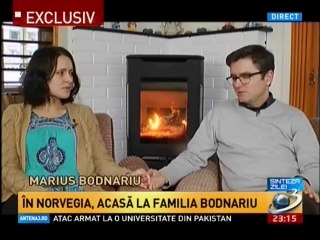 ACASA LA FAMILIA BODNARIU, in Norvegia si comentarii la Sinteza zilei (20.01)