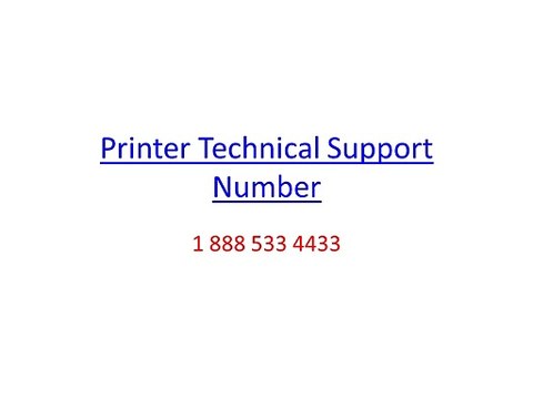 Call 1 888 533 4433 printer technical support number