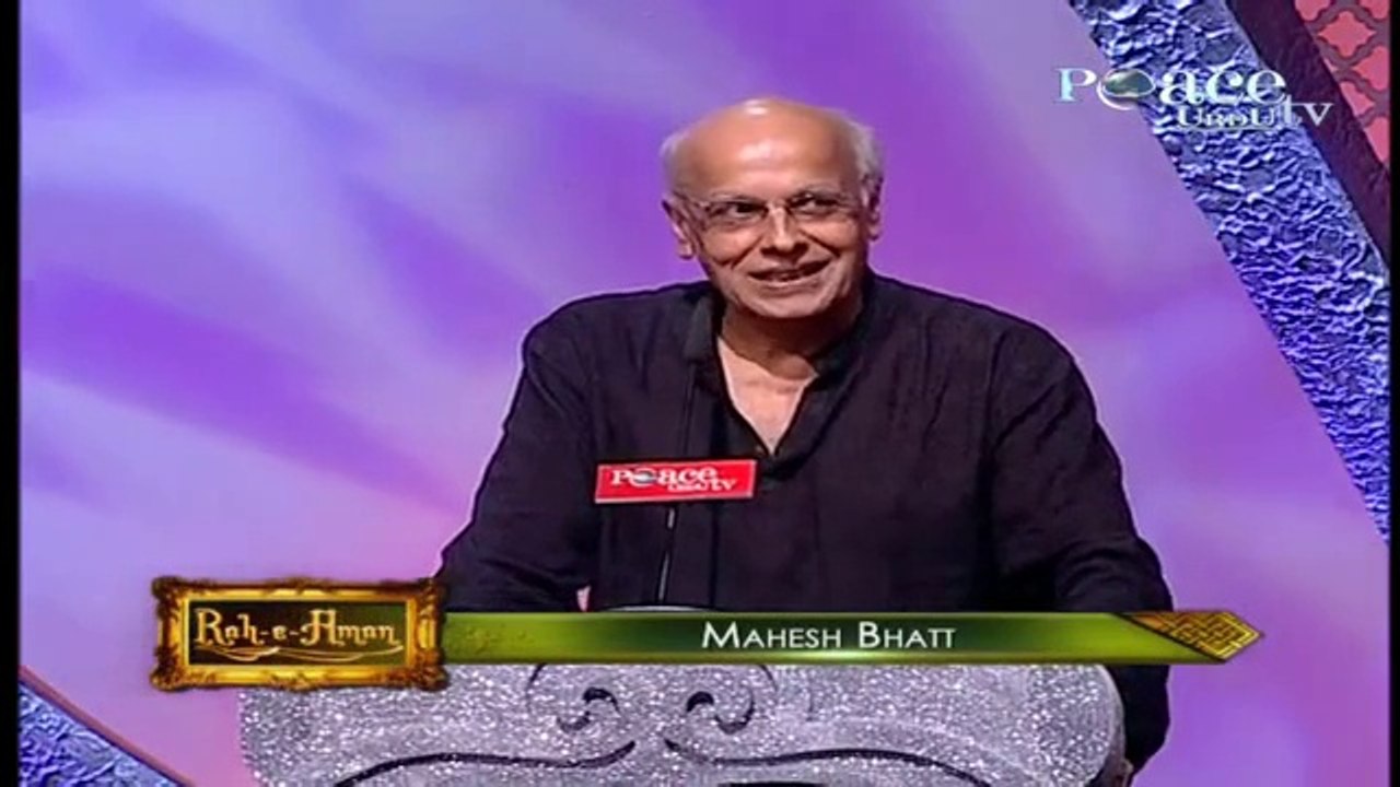 Guy Asks Why Dont You Convert to Muslim ?? Mahesh Bhatt Answers in Muslims Peace Conference