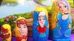 Disney Princess CINDERELLA Stacking Cups Surprise Nesting Dolls Zootopia Frozen Elsa Toys Russian (FULL HD)