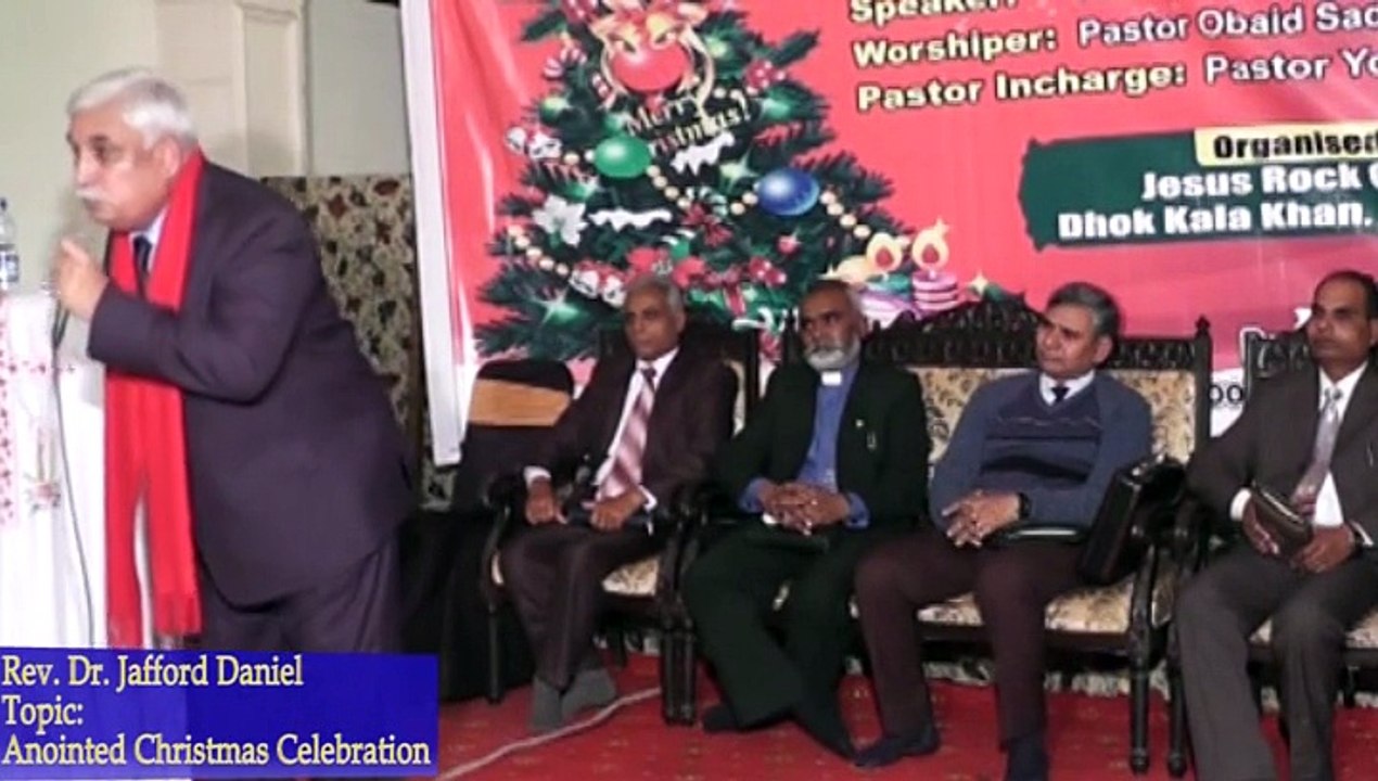 Christmas Message By Rev. Dr. Jafford Daniel