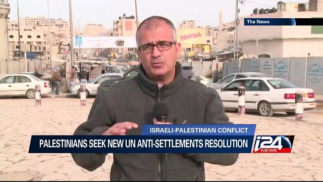 Palestinians seek new UN anti-settlements resolution