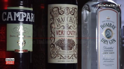 "Italian Cocktail" & Drink - "Negroni" "Vermouth Macchia" by "Emilio Rocchino" "Italian Gentleman" "Italian Fashion"