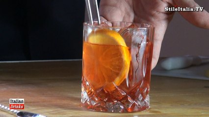"Italian Cocktail" & Drink - "Negroni" - by "Emilio Rocchino" - "Italian Fashion" & Gentleman