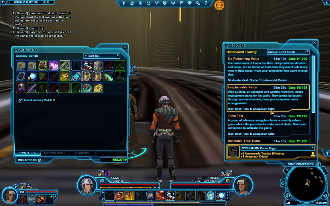 SWTOR - Death Fall Survival - 305