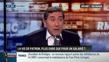 Brunet & Neumann: La vie d'un patron est-elle si dure par rapport à celle d'un salarié ? - 21/01