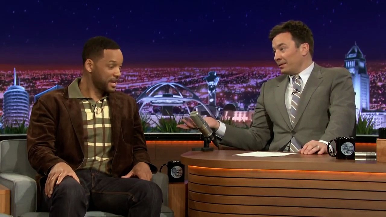 Will Smith sur le plateau de Jimmy Fallon