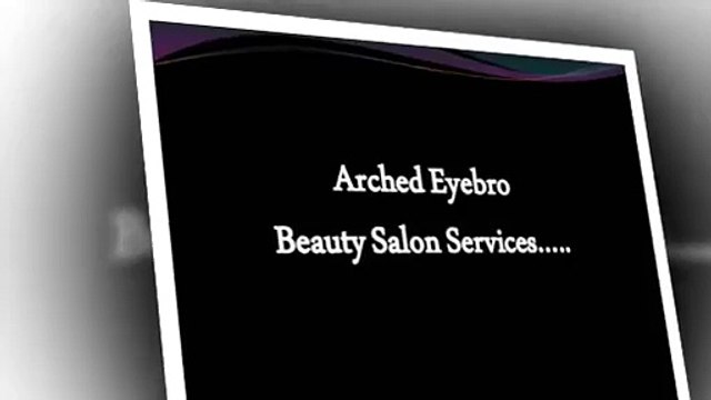 Arched Eyebro Place Beauty Salon Services