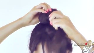 CUTE MUSTACHE MESSY BUN HAIRSTYLES FOR SHORT MEDIUM LONG HAIR TUTORIAL HOW TO UPDOS FOR SCHOOL new
