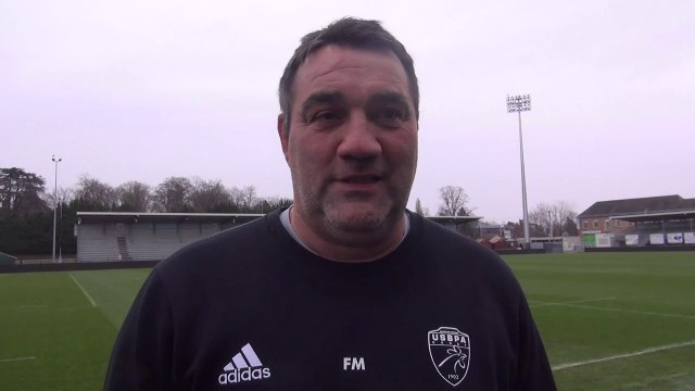 Rugby Fédérale 1 - Franck Maréchal avant USB - Mâcon