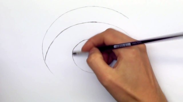 Drawing 3D hole/ Illusion anamorphic painting