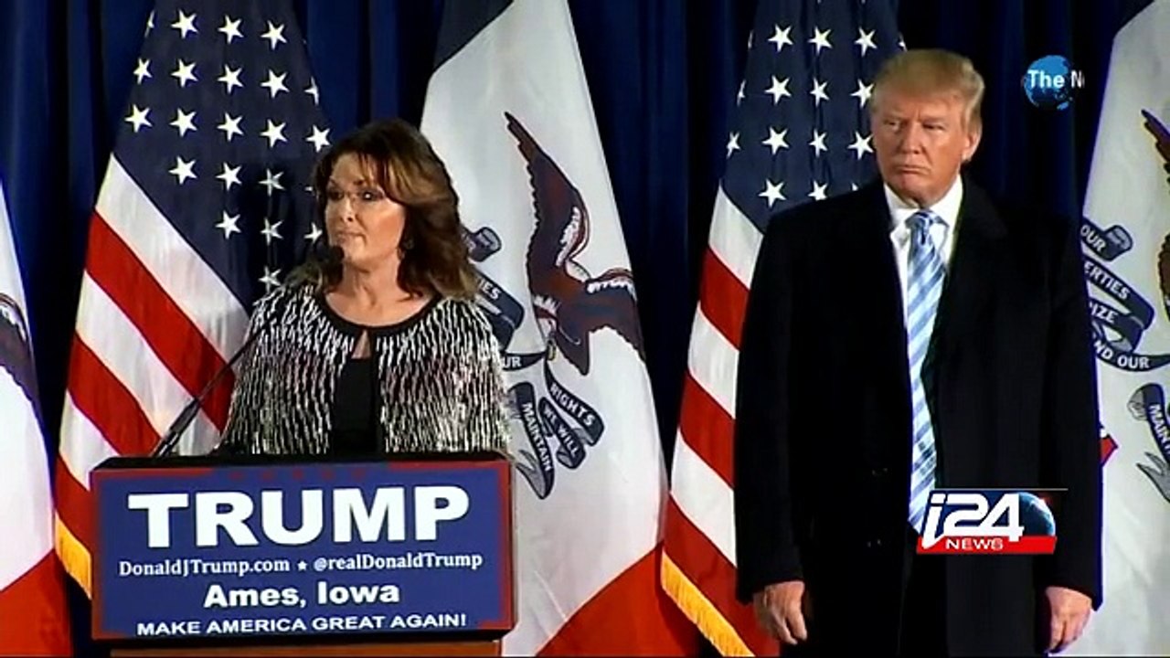 01/20: Sarah Palin endorses Trump
