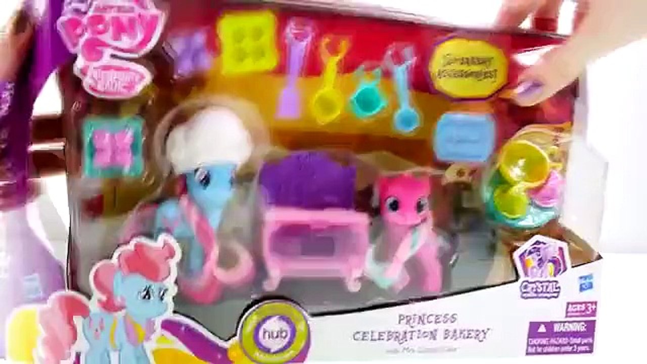 Play Doh Princess Celebration Bakery Set My Little Pony Pinkie Pie & Mrs. Dazzle Cake Play Dough