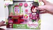 Play Doh Strawberry Shortcake Berry Café with Hello Kitty Sofia + Dora The Explorer Toy Kitchen DCT