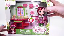 Play Doh Strawberry Shortcake Berry Café with Hello Kitty Sofia   Dora The Explorer Toy Kitchen DCT