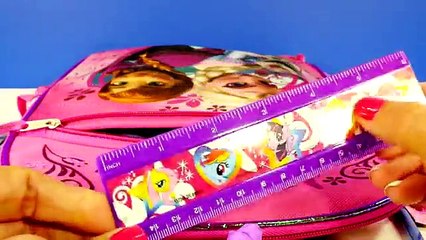 FROZEN SURPRISE BACKPACK - Barbie Monster High Lego Zelfs Princess Play Doh Egg MLP