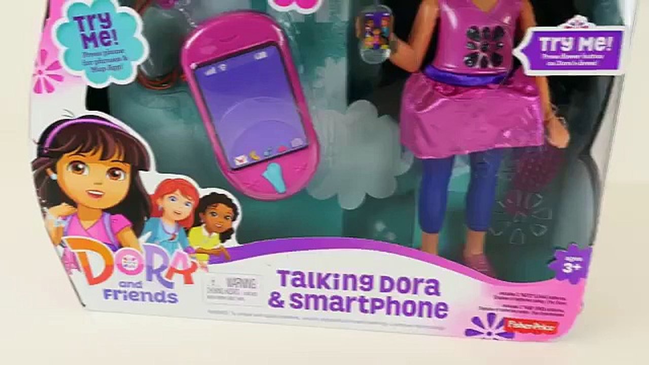 Talking Dora & SmartPhone 2-in-1 Children\'s Interactive Doll Nickelodeon Dora and Friends en Españ