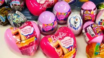 EGG COLLECTION - Powerpuff Girls Barbie Chuggington Kinder Eggs Frozen MLP Cars Glitzi Globes Toys