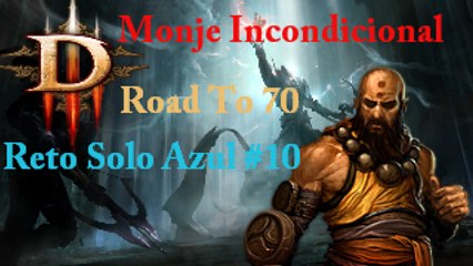 Diablo 3 Ros, Monje Incondicional, Reto Solo Azul #10