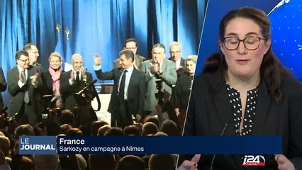 N. Sarkozy en campagne à Nîmes