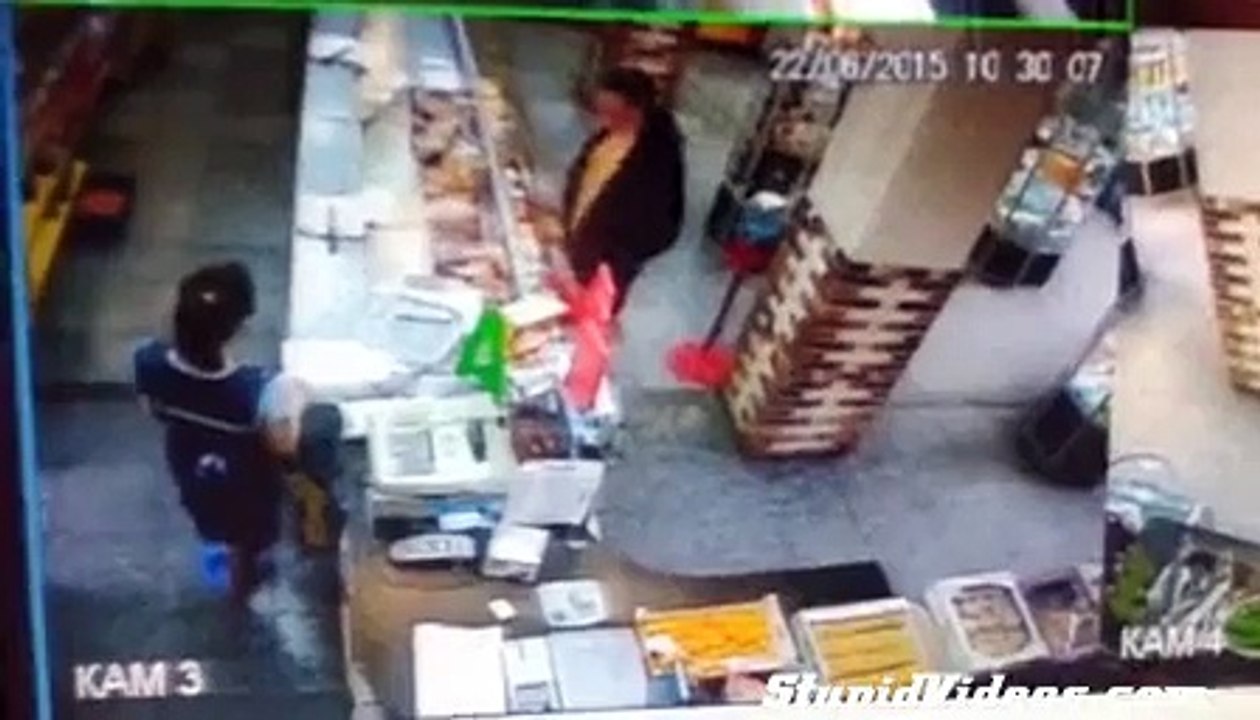 World's Luckiest Store Clerk