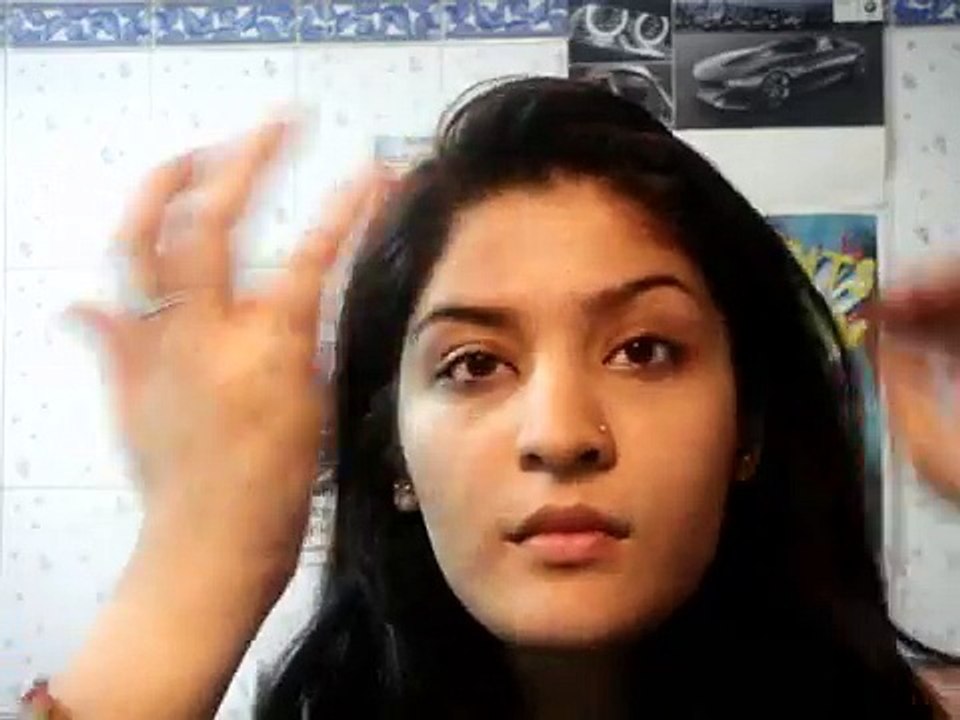 India inspred makeup tutorial-Smokey Eyes and nude lips