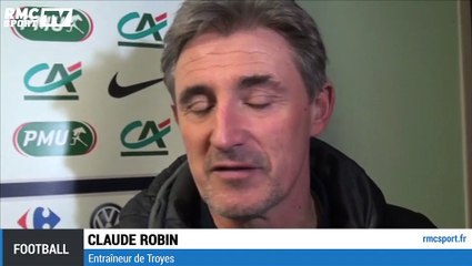 Coupe de France - Robin : "Ce qui fait plaisir c'est de voir sourire mes joueurs"